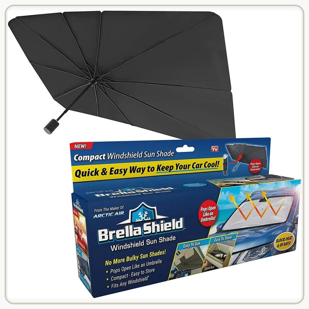 Car Windshield Sun Shade — SouqNexa